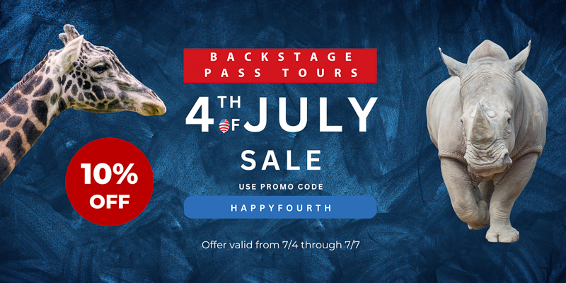 July 4th Backstage Pass Sale